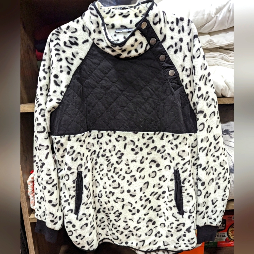 Super soft White Birch large sweater